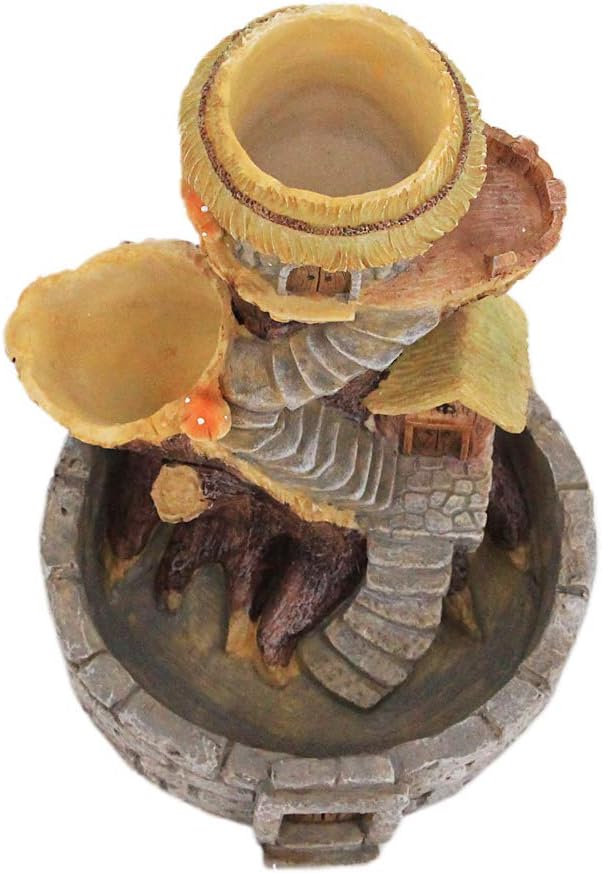 Boutique Huges - Jardinière décorative unique en pierre pour maison de jardin