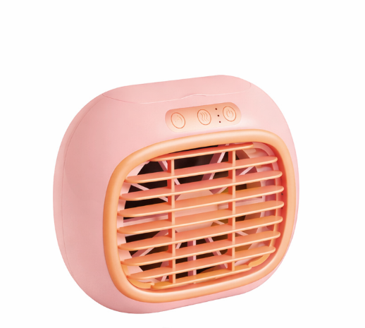 Ventilateur climatiseur portable Huges, mini ventilateur de refroidissement par pulvérisation d'eau