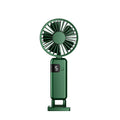 Ventilateur portable Huges, 5 vitesses, affichage numérique, batterie rechargeable